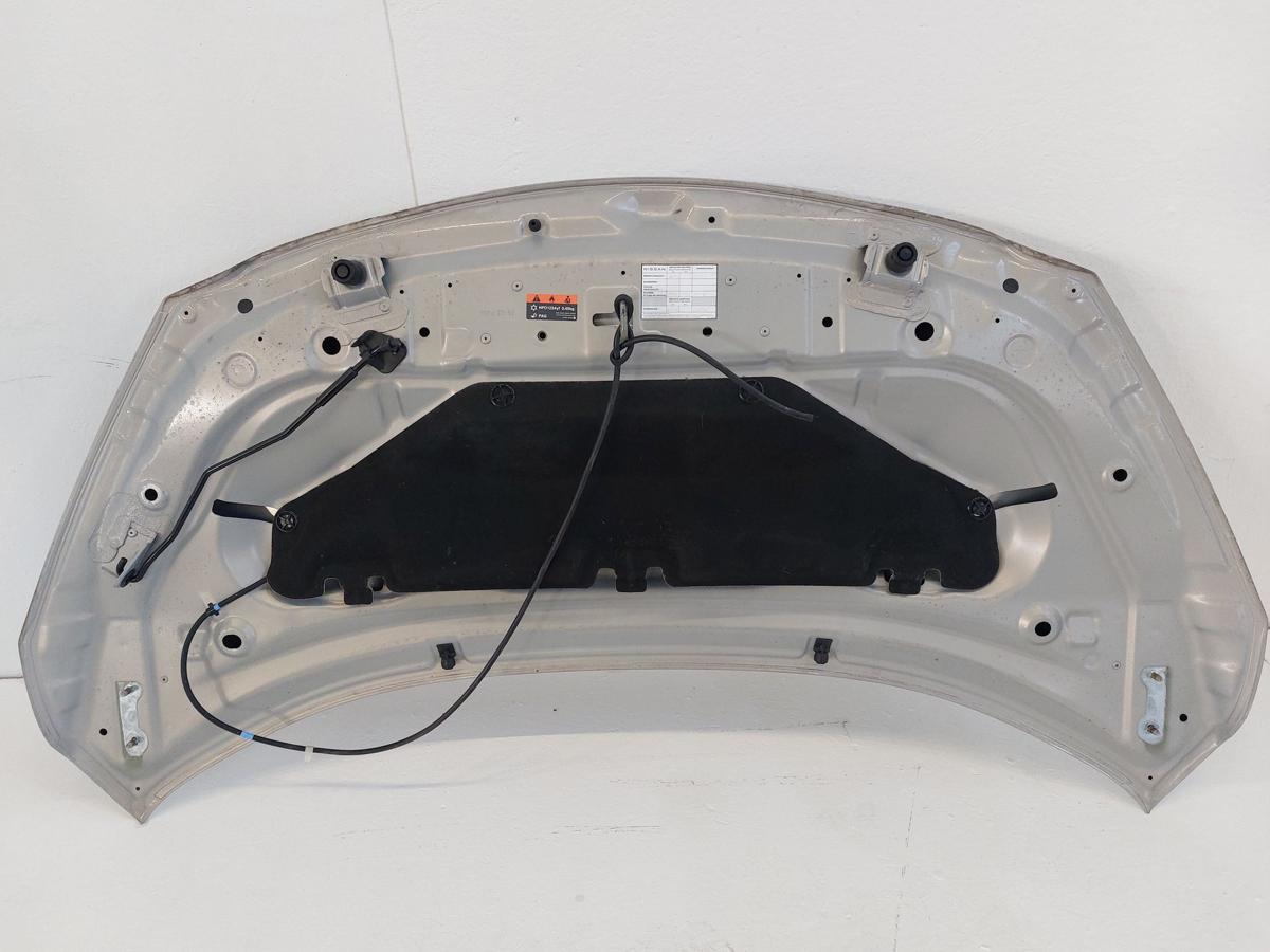 Nissan Micra K14 Motorhaube Haube Klappe Deckel vorn Besch&auml;digt KNV Warm Silver