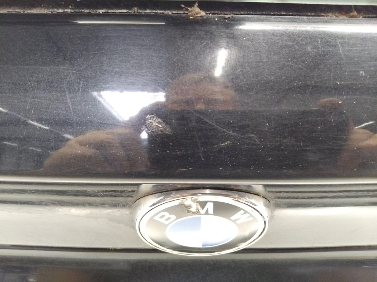 BMW 3er E46 Touring Heckklappe 475 Blacksapphiremetallic mit Scheibe BJ2002