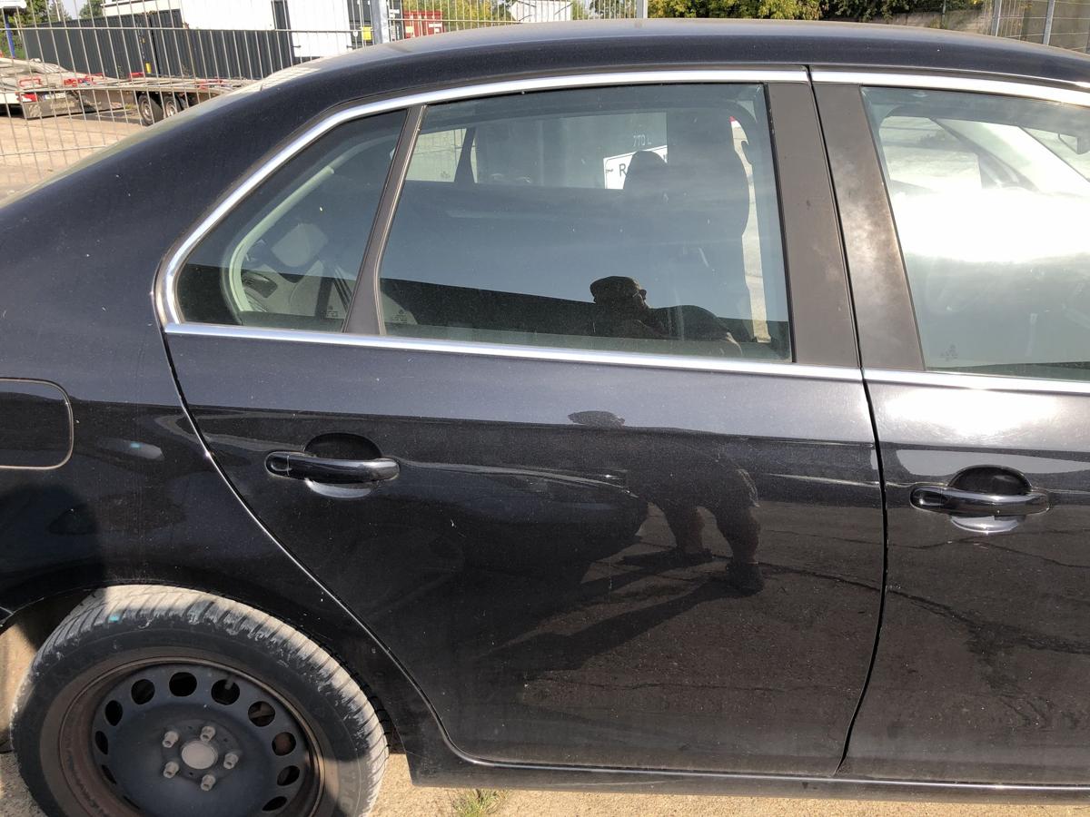 VW Jetta 1K Tür hinten rechts Fondtür im Rohbau LC9X Deep Black Perl