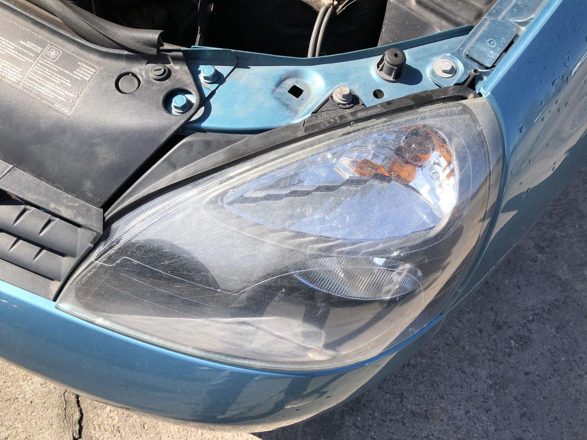 Renault Clio II 2 Campus Scheinwerfer links Frontscheinwerfer Halogen Kratzer