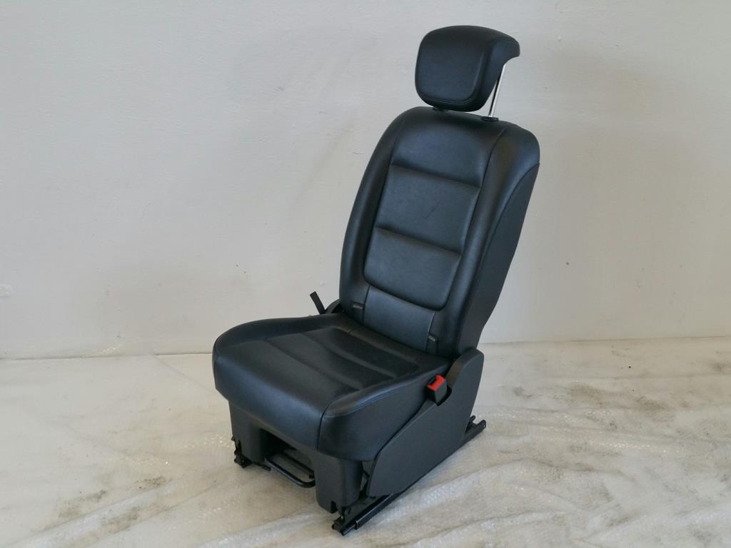 Einzelsitz hinten Mitte 2.Reihe Rücksitz Kunstleder Taxi VW Sharan 7N
