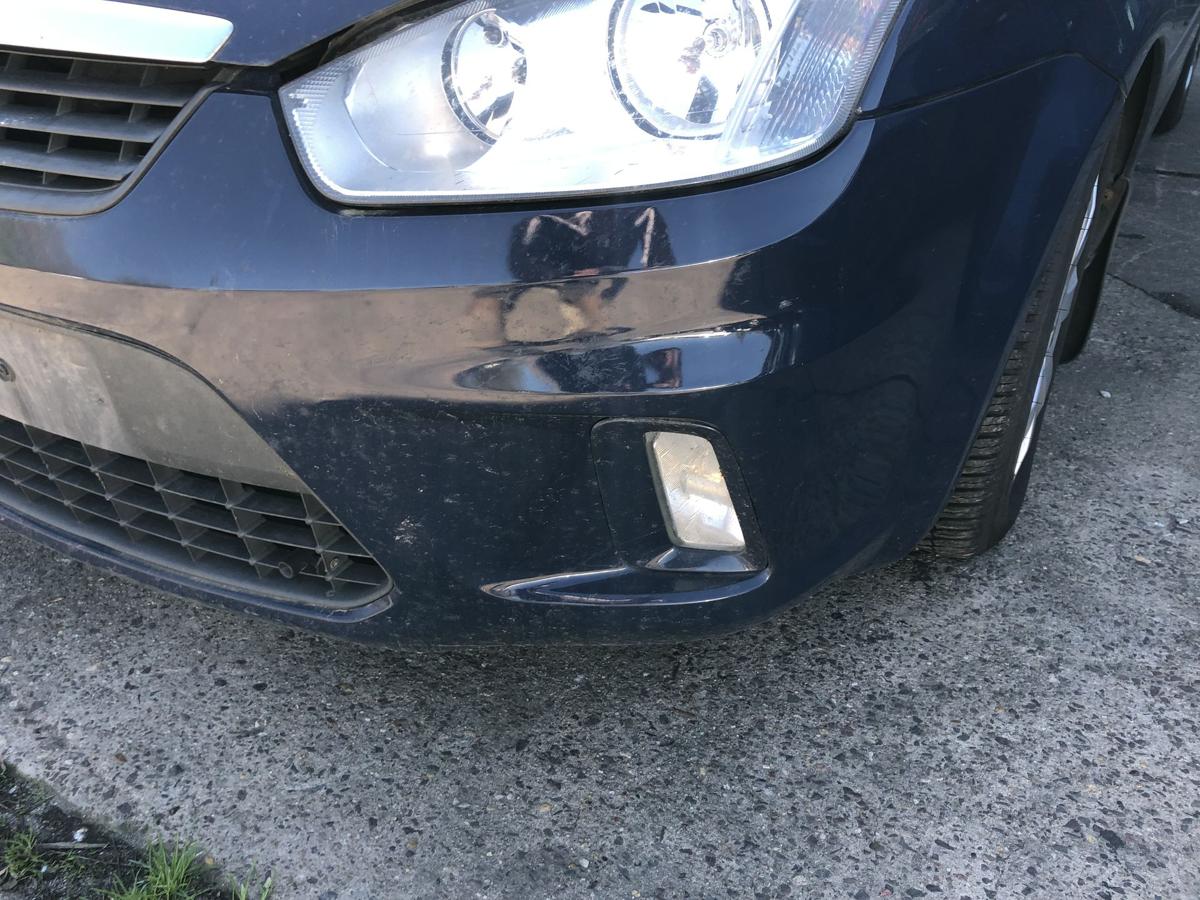 Ford C Max DM2 ab 07 Sto&szlig;f&auml;nger vorn Frontsch&uuml;rze mit Nebel Facelift Blazer blau