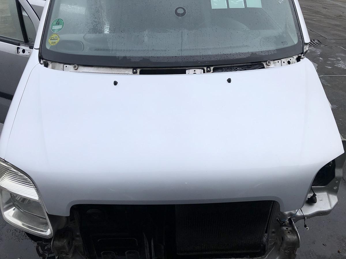 Opel Agila A org Motorhaube Z157 Starsilber Bj 2004 Facelift