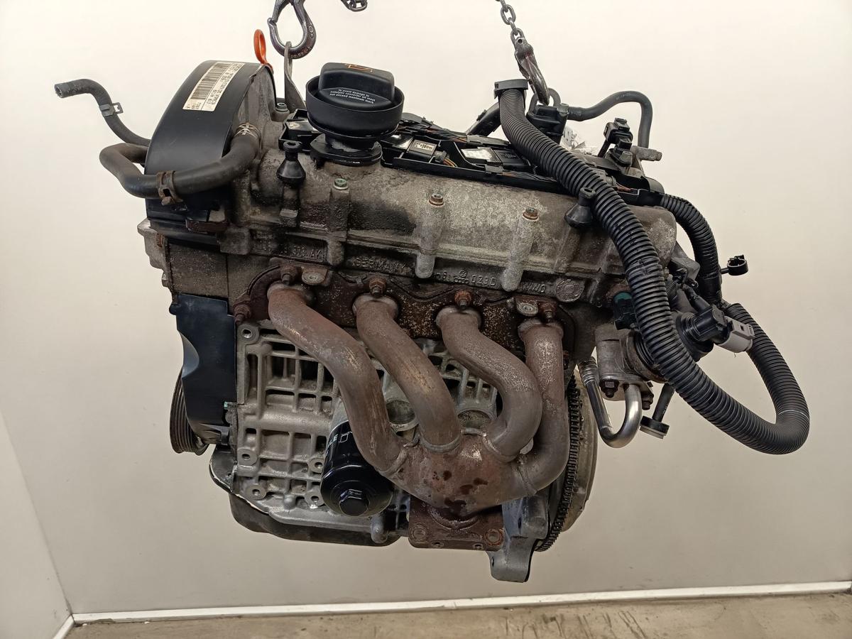 Seat Ibiza 6L orig Motor ohne Anbauteile BKY 155Tkm 1.4 55kW Benzin Bj 2005