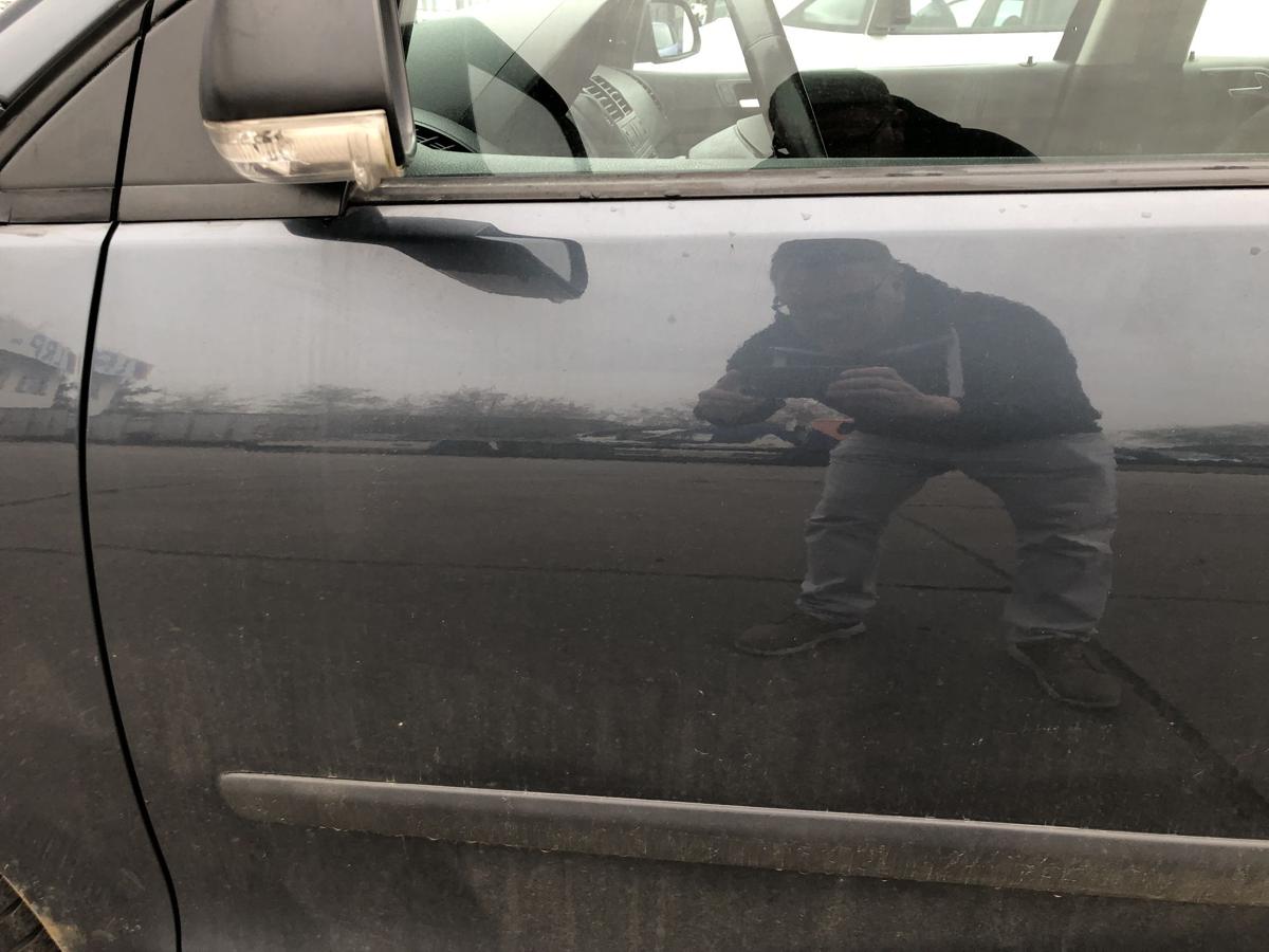 VW Polo 9N3 T&uuml;r vorn links Fahrert&uuml;r im Rohbau 5 t&uuml;rer LC7V grau auch 9N1