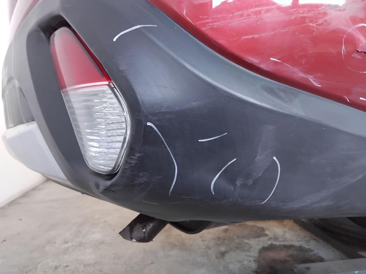 Mitsubishi Outlander 3 GF orig Sto&szlig;stange Sto&szlig;f&auml;nger hinten besch&auml;digt BJ2016