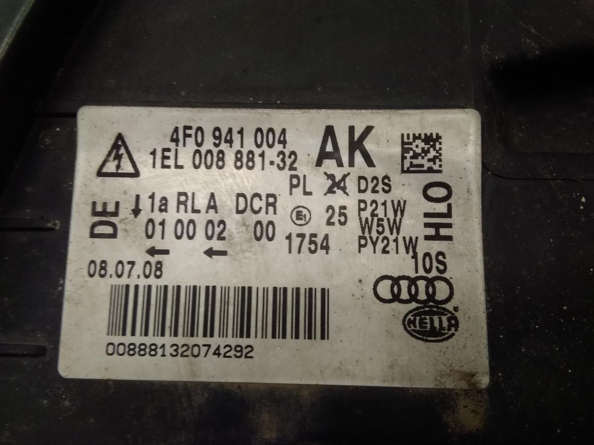 Audi A6 4F original Bi Xenon Scheinwerfer rechts Hella Bj.2008
