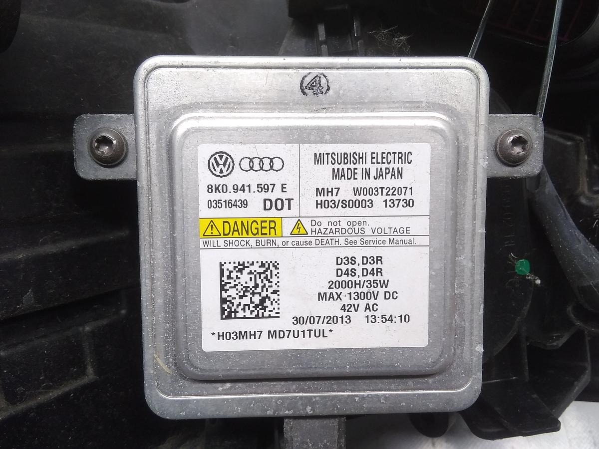 VW Touareg 2 7P original Xenon Scheinwerfer rechts mit LED-Tagfahrlicht Bj.2013