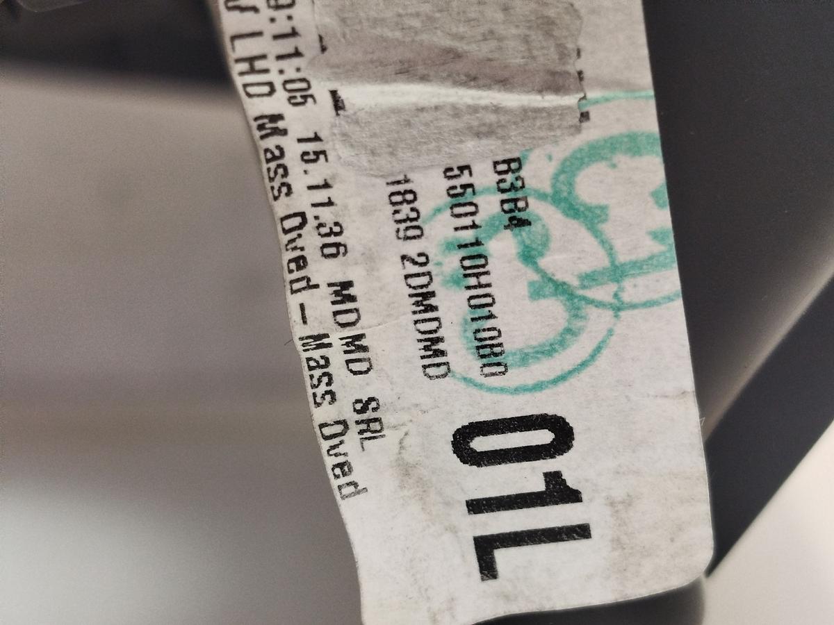 Citroen C1 Typ PS Blende Verkleidung Luftd&uuml;se au&szlig;en links