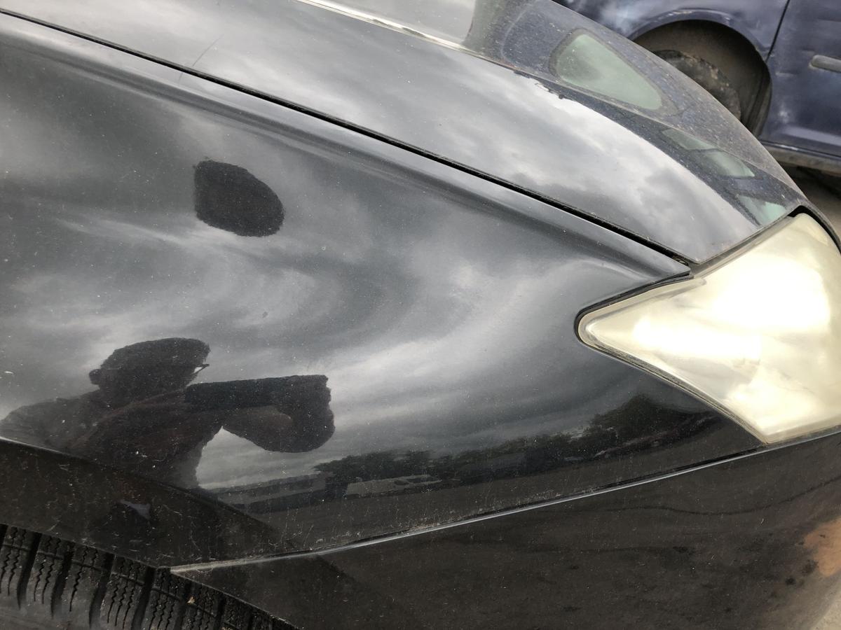 Renault Laguna III 3 Kotfl&uuml;gel vorn rechts Seitenwand NV676 Black Noir Nacre