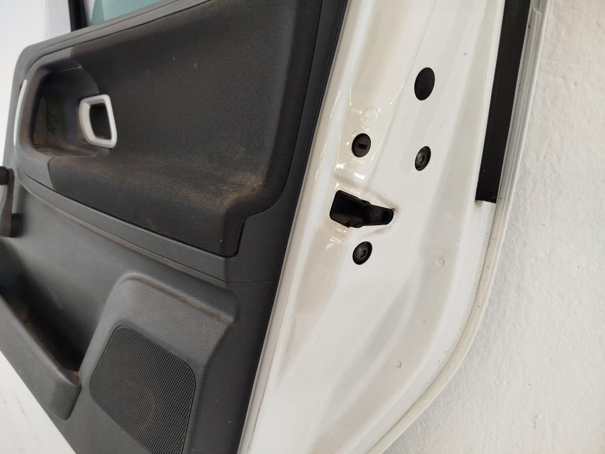 Skoda Roomster Scout 5J Tür hinten rechts Fondtür Autotür LF9E candyweiss Rohbau