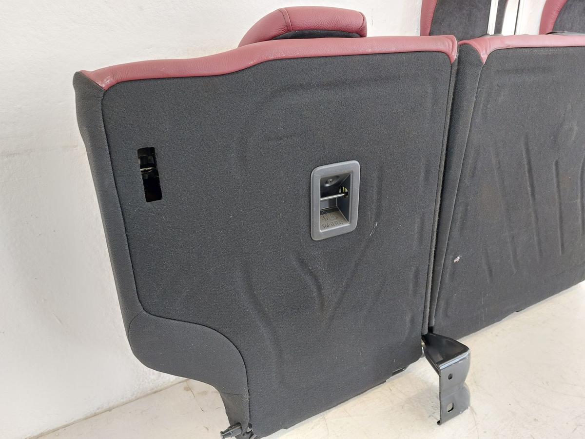 Citroen DS3 Sport Chic R&uuml;cksitzbank Sitzbank R&uuml;cksitz Vollleder weinrot Leder