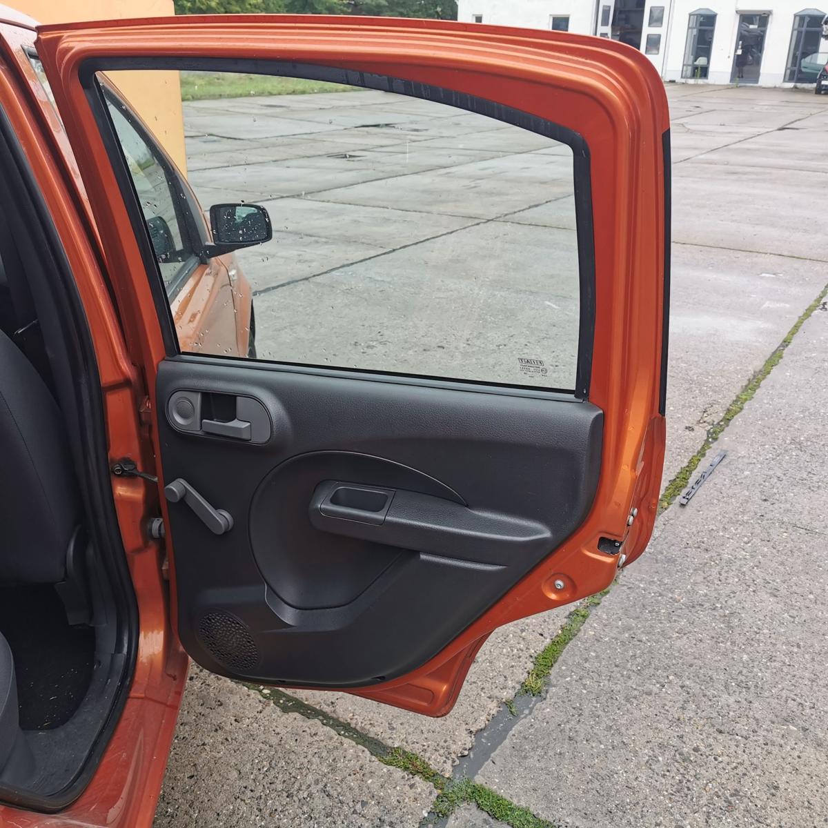 Fiat Panda 169 Tür Autotür Rohbautür hinten rechts 505 Arancio New Batik Rohbau