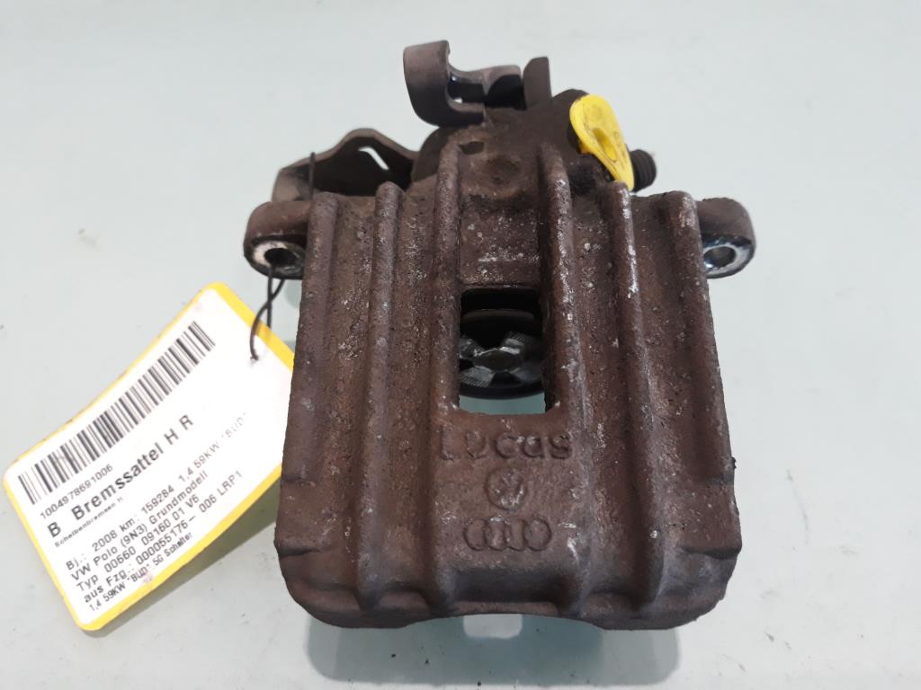 VW Polo 9N3 Bremssattel hinten rechts LUCAS 1.4 16V 59kW BUD BJ2008