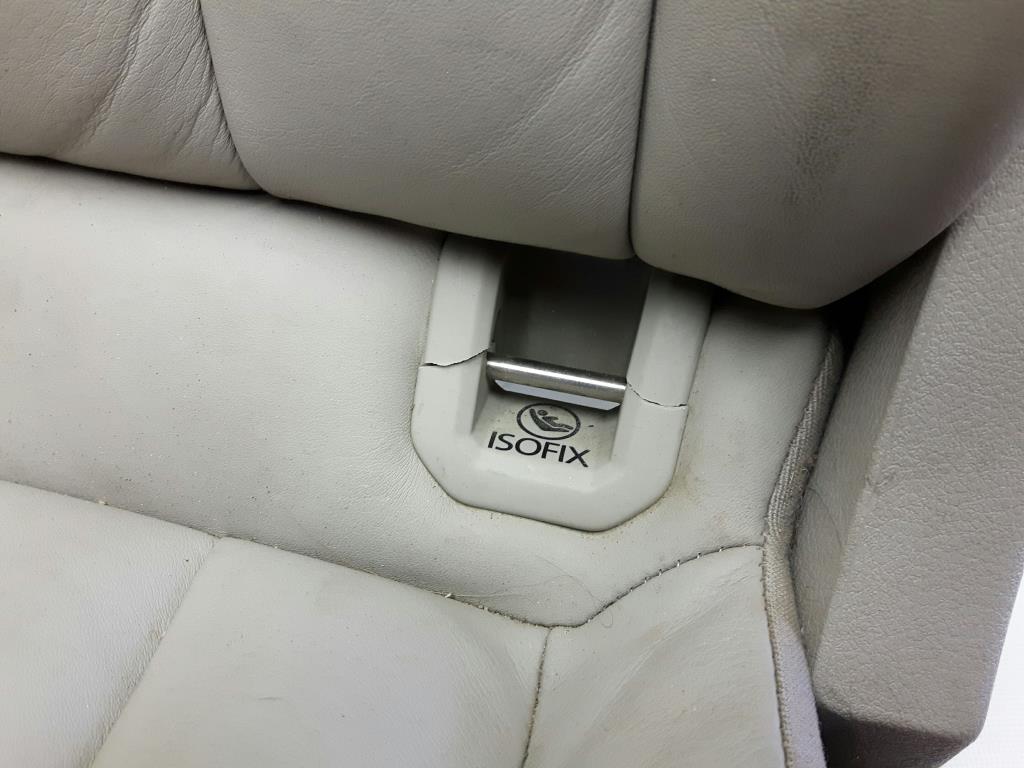 Audi Q7 4L BJ2006 Rücksitz Sitz rechts Leder hellgrau