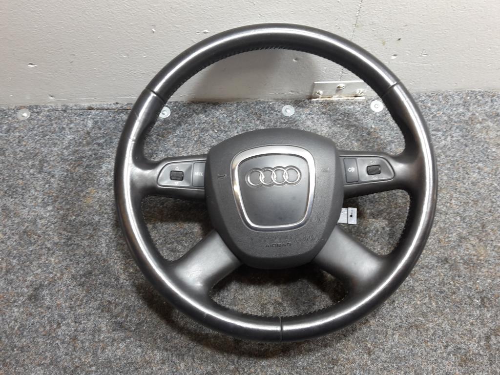 Audi A6 4F BJ 2006 Leder Lenkrad 4-Speichen Multifunktion 4F0419091AH