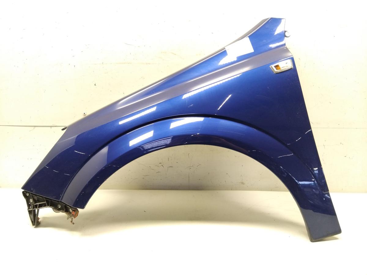 Opel Astra H original Kotfl&uuml;gel vorn links ultrablaumetallic Z21B Bj.2005