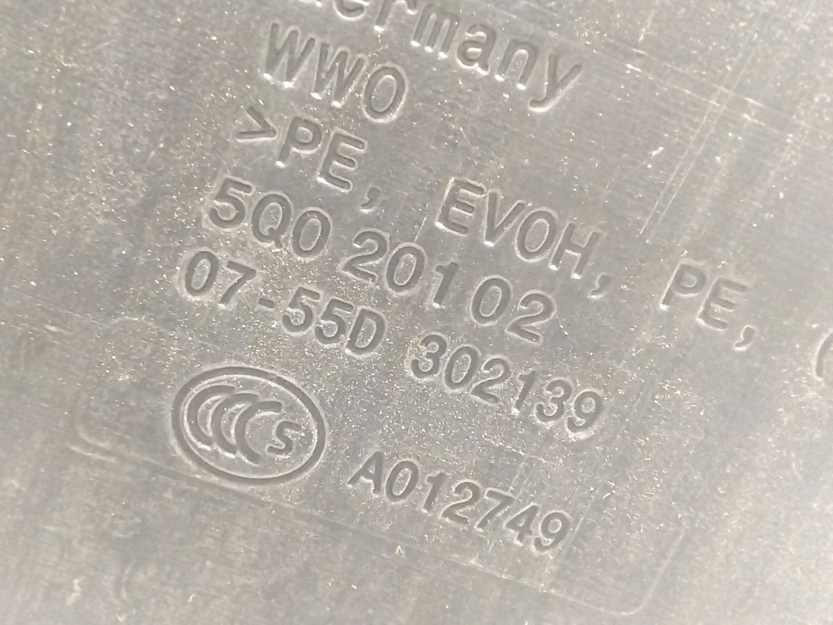 VW Golf Sportsvan original Kraftstoffbeh&auml;lter Benzintank 1.4TSI 92kw Bj.2017