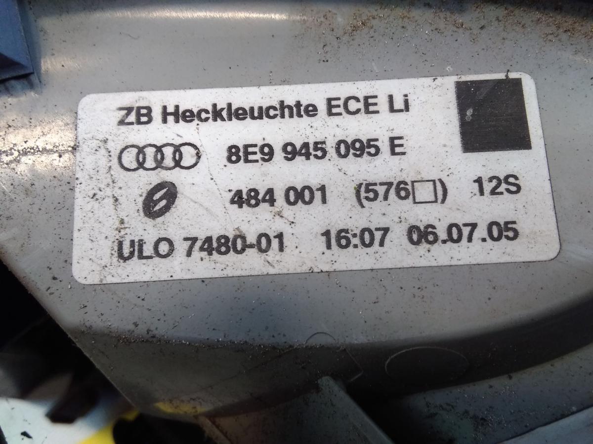 Audi A4 8E B7 original Rückleuchte Schlussleuchte links außen Avant BJ2005