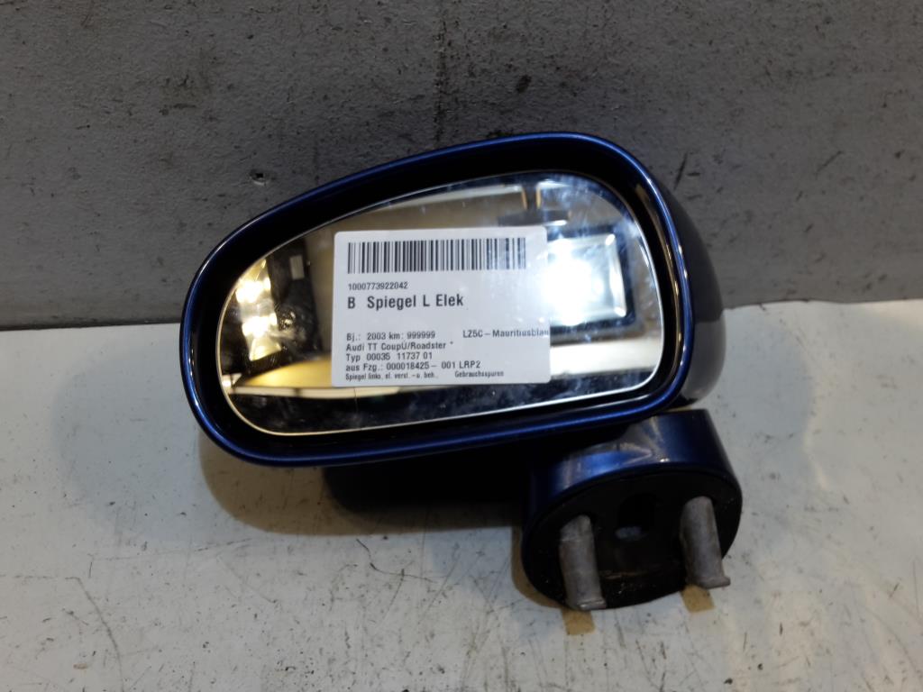 Audi TT 8N BJ 2003 Außenspiegel links elektrisch Seitenspiegel Blau LZ5C