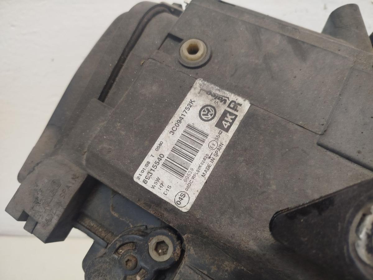 VW Passat 3C B6 Variant Scheinwerfer rechts Xenon Valeo Kurvenlicht OEM