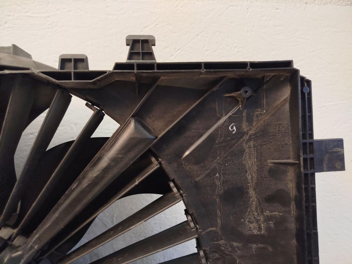 Mercedes C Klasse W204 Kühlerlüfter Lüfter Kühlung Lüfterzarge 220CDI 120kw