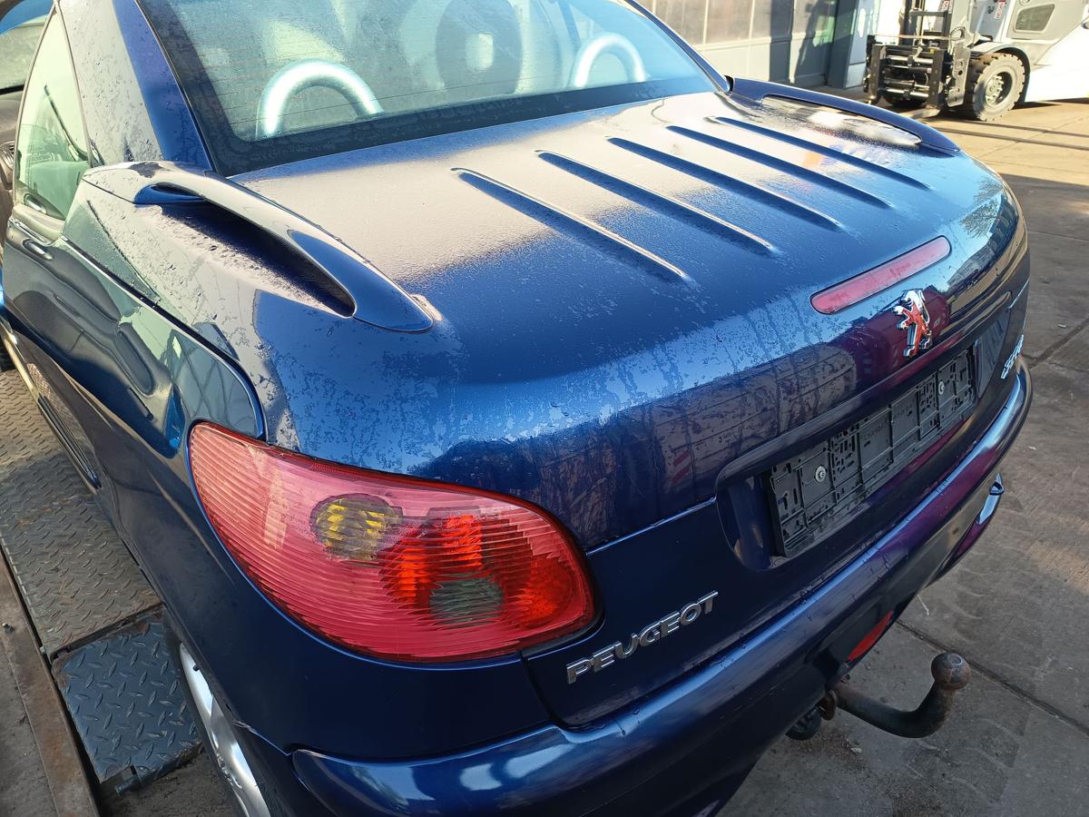 Peugeot 206CC original Heckklappe Deckel hinten KPL Montebello Bj 2006