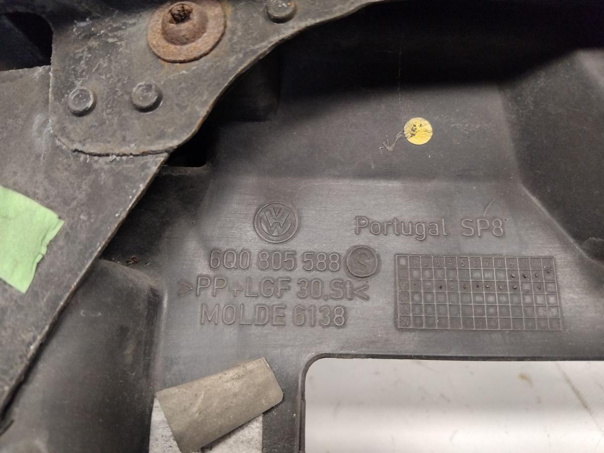 VW Polo 9N3 original Schlo&szlig;tr&auml;ger Frontmittelteil 1.2 mit Klima Bj.2006