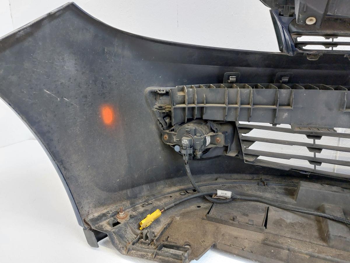 Renault Clio 3 III R Stoßfänger vorn Frontschürze OV460 blau Beschädigt