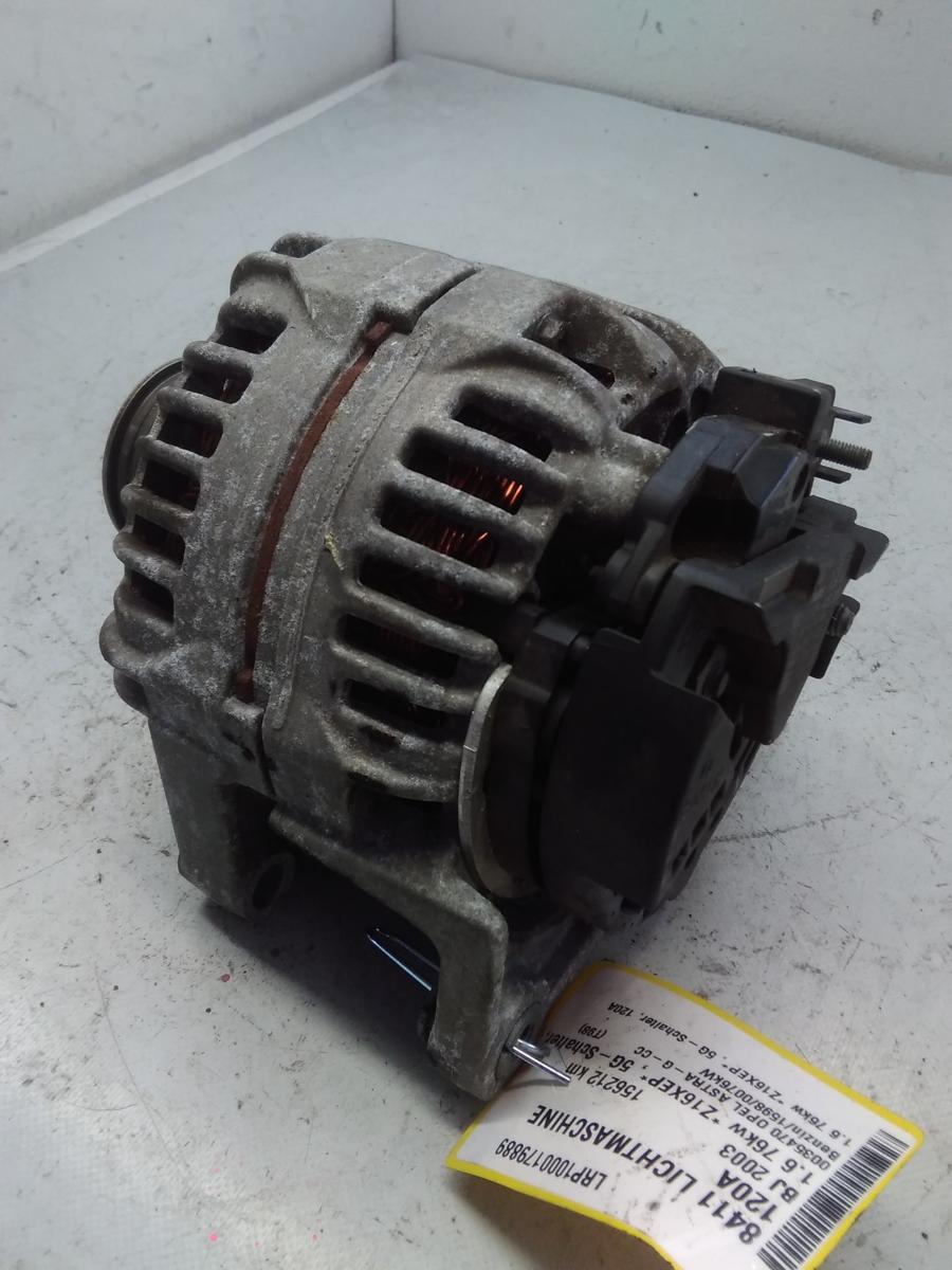 Opel Astra G original Lichtmaschine Generator 120A Bosch 24447429 1.6 76kw BJ2003