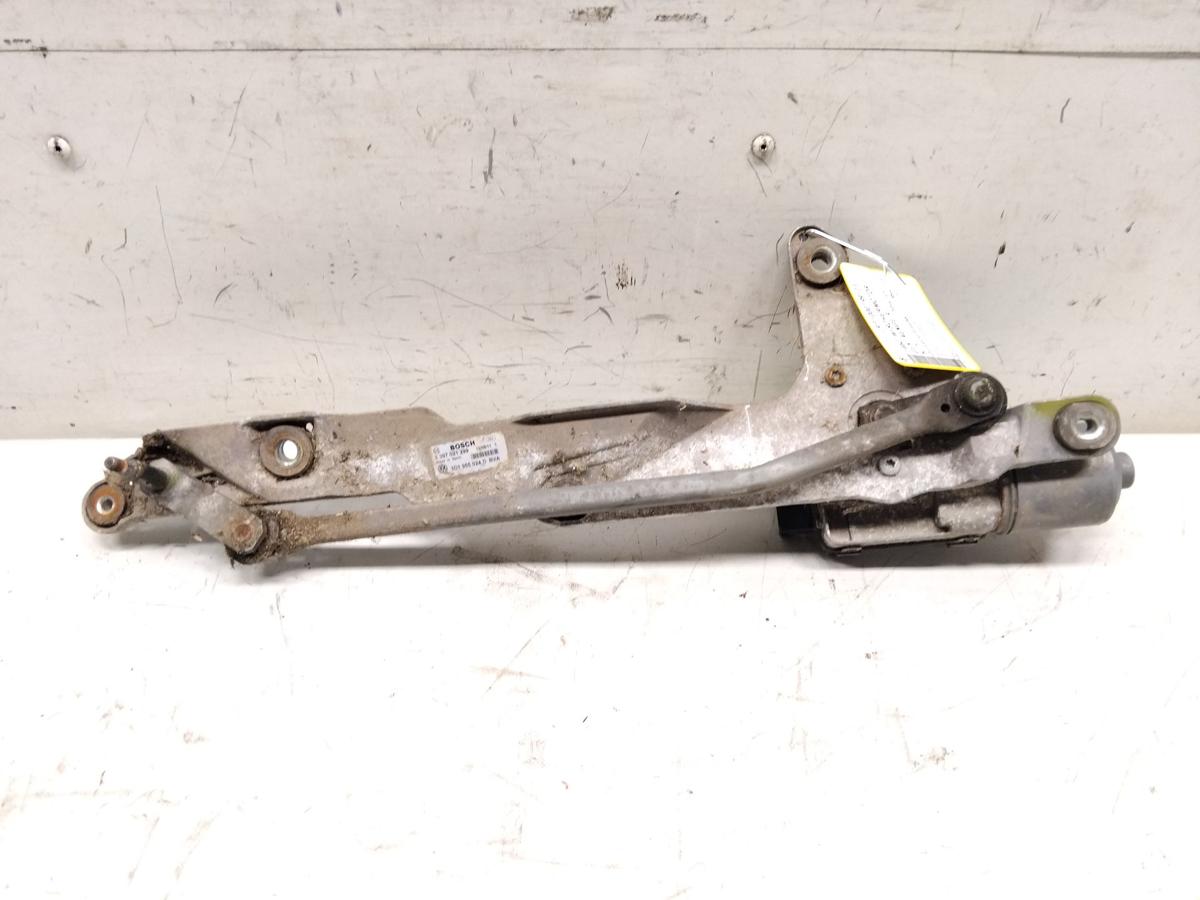 VW Phaeton GP3 original Wischermotor mit Wischergest&auml;nge vorn rechts BJ2011