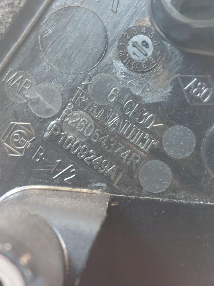 Renault Clio IV X98 TCe90 T&uuml;rgriff hinten rechts Au&szlig;engriff T&uuml;r Fondt&uuml;r