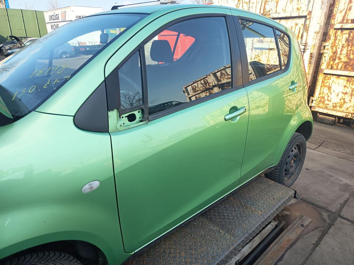 Suzuki Splash original T&uuml;r vorn links Fahrer ZJD Splash green Bj 2008