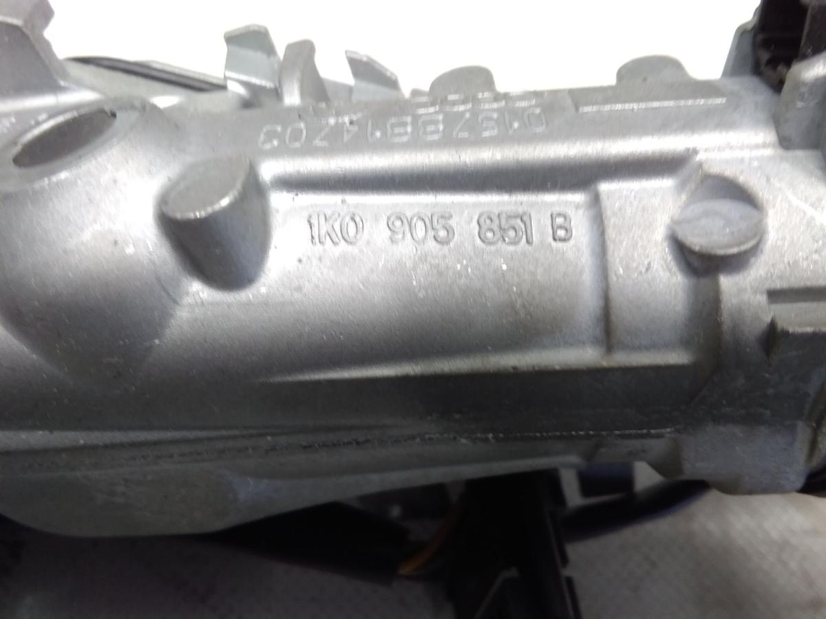 VW Golf 5 Variant original Zündschloß mit Lesespule und Schlüssel BJ2007