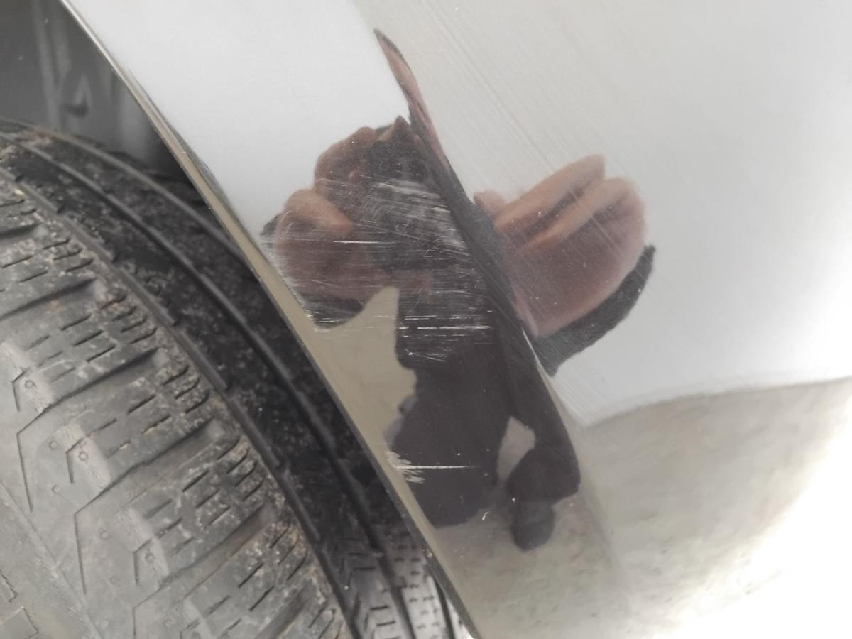 Renault Clio 3 original Sto&szlig;stange Stossf&auml;nger hinten NV676 Noir Nacre BJ2008