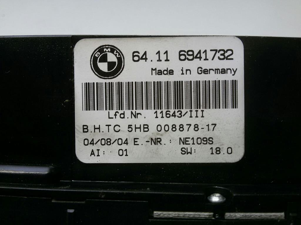 BMW 3er E46 Heizungsregulierung Klimaautomatik 64116941732 BJ2003