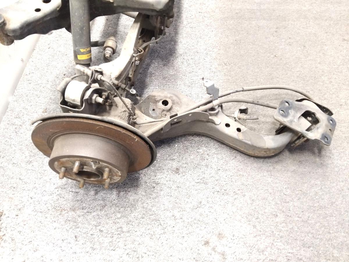 Nissan Qashqai J10 Facelift Hinterachse komplett 2WD Bj.2011