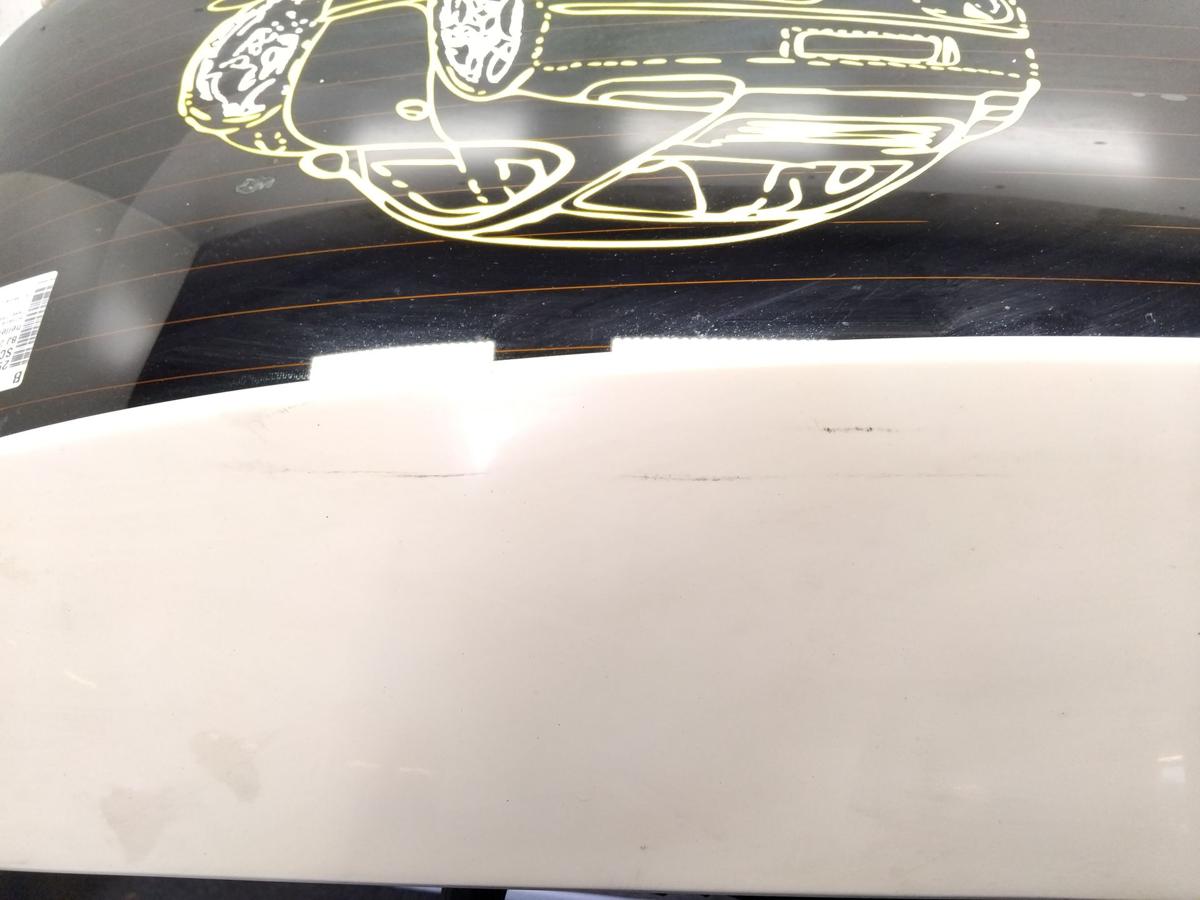 VW Passat 3C B6 Variant Heckklappe US-Modell hellelfenbein mit Scheibe Bj.2006