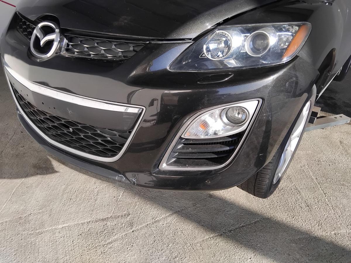 Mazda CX-7 ER Facelift original Stossf&auml;nger Sto&szlig;stange vorn SRA BJ2010 M&auml;ngel