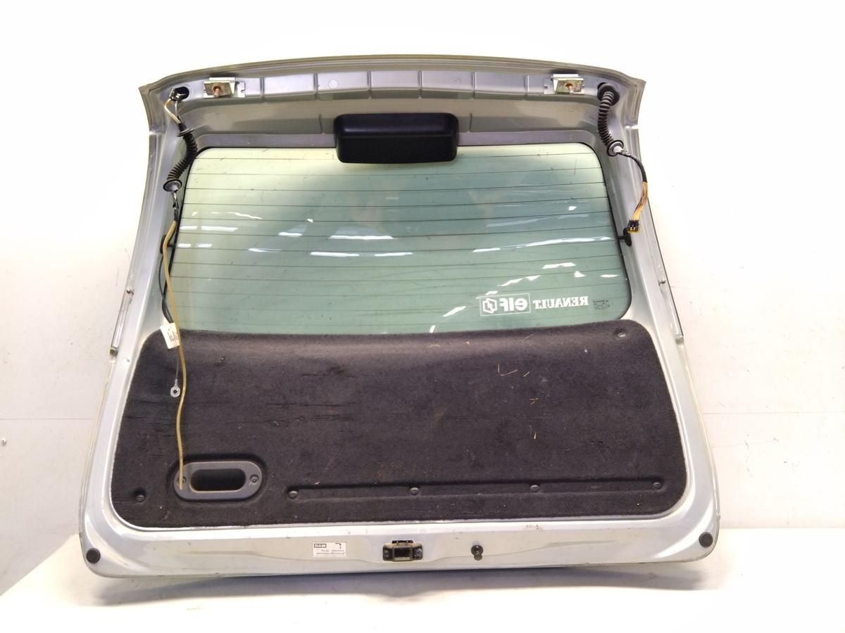 Renault Megane 1 Kombi Grandtour Heckklappe 632 Polargrau mit Heckscheibe BJ2001