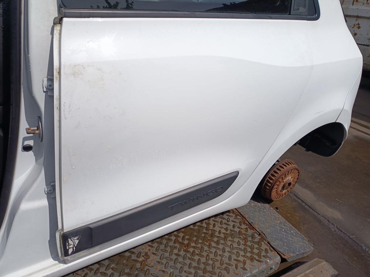 Renault Twingo III original T&uuml;r hinten links OVQNJ Wei&szlig; Bj 2014
