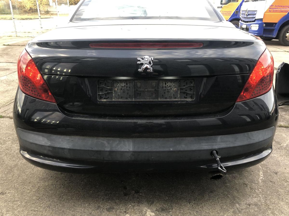 Peugeot 207CC Heckklappe Heckdeckel Kofferraumdeckel Cabrio EXL Schwarz Obsidien
