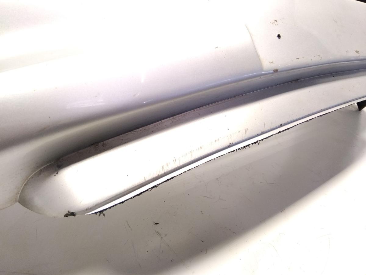 Peugeot 206 CC Cabrio orig Sto&szlig;f&auml;nger Sto&szlig;stange vorn BJ2001 EZR Aluminiumgrau