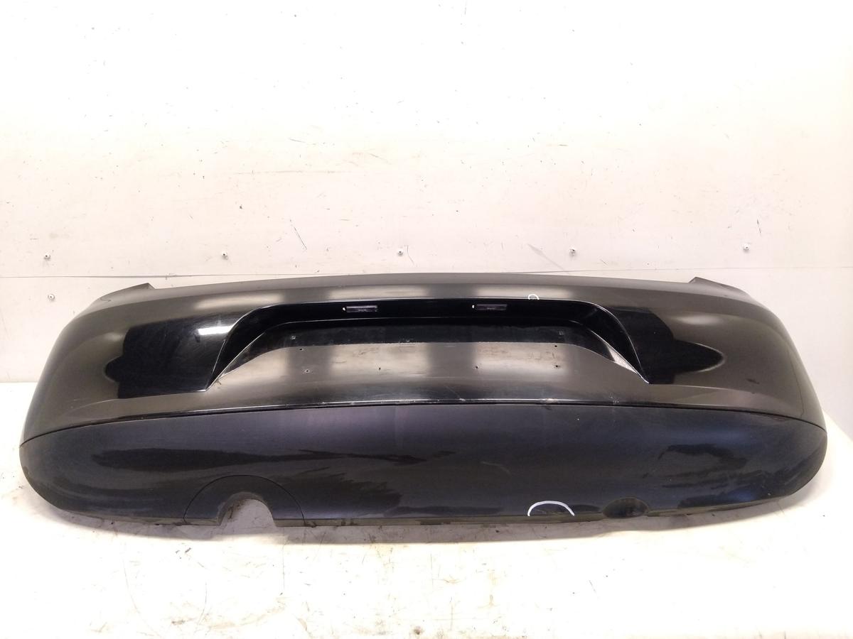 VW Fox 5Z original Sto&szlig;f&auml;nger Sto&szlig;stange hinten brillantschwarz L041 Bj.2005