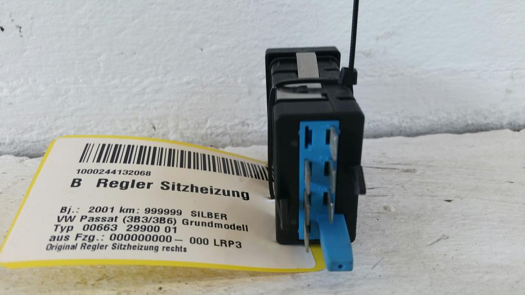 VW Passat 3BG Bj.01 Schalter Regler Sitzheizung 3B0963564D