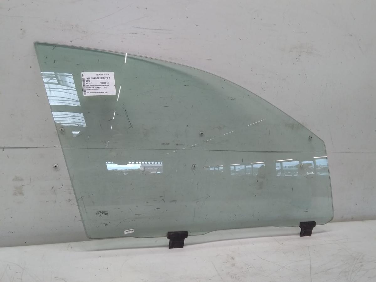 VW Touareg 2 7P Türscheibe vorn rechts VSG Verbundsicherheitsglas grün BJ2013