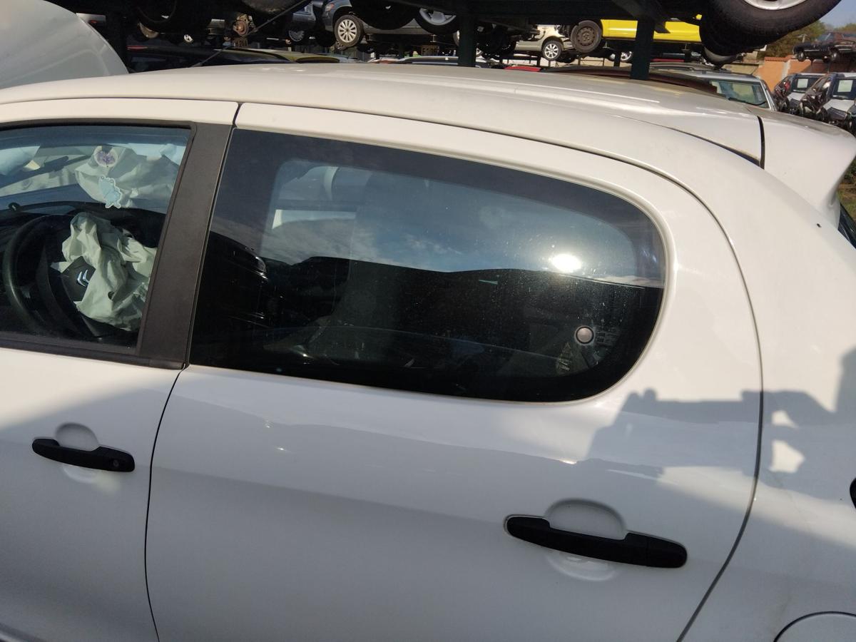 Citroen C1 II Tür hinten links weiss KWD Lipizzan White 5-türig BJ2014