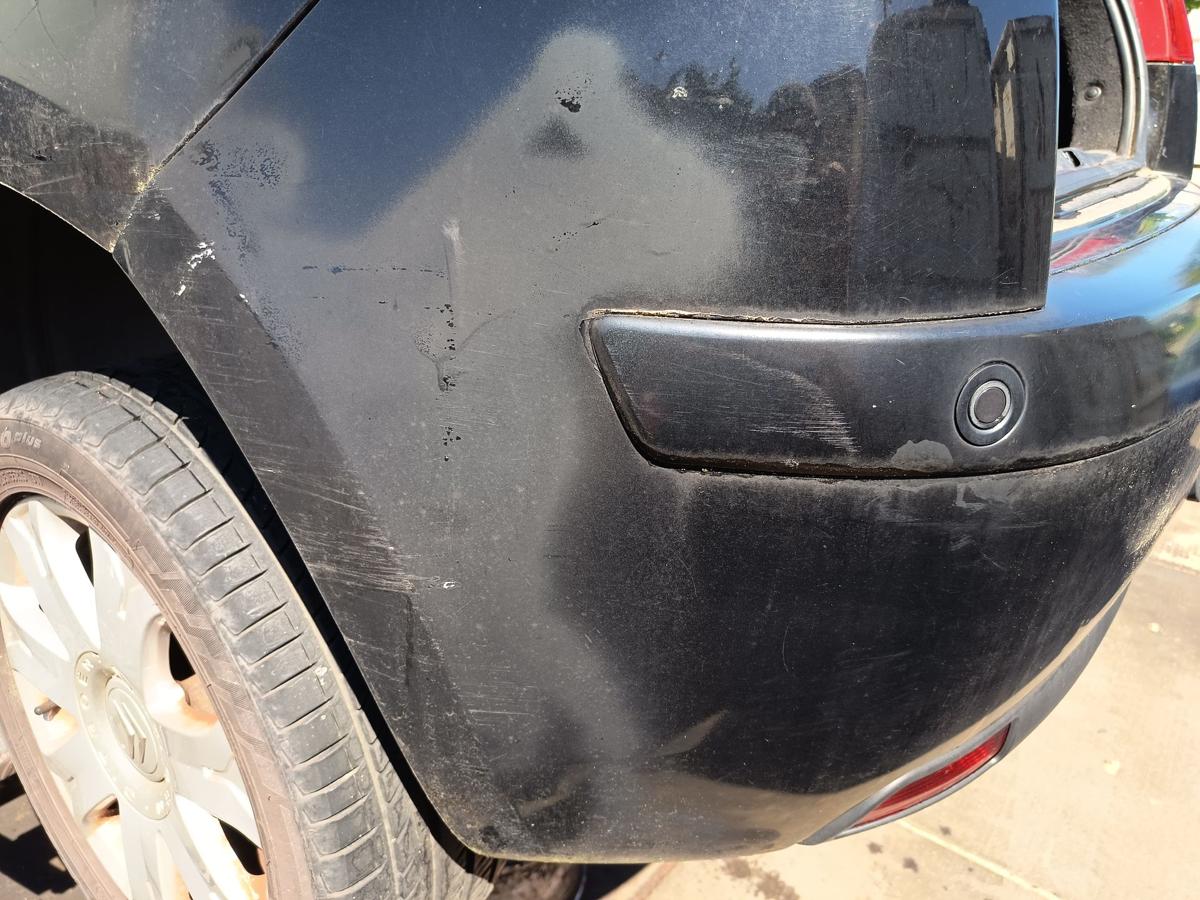 Citroen C4 5t&uuml;rig original Sto&szlig;stange F&auml;nger hinten Heck KTV Perla Nera Bj 2009
