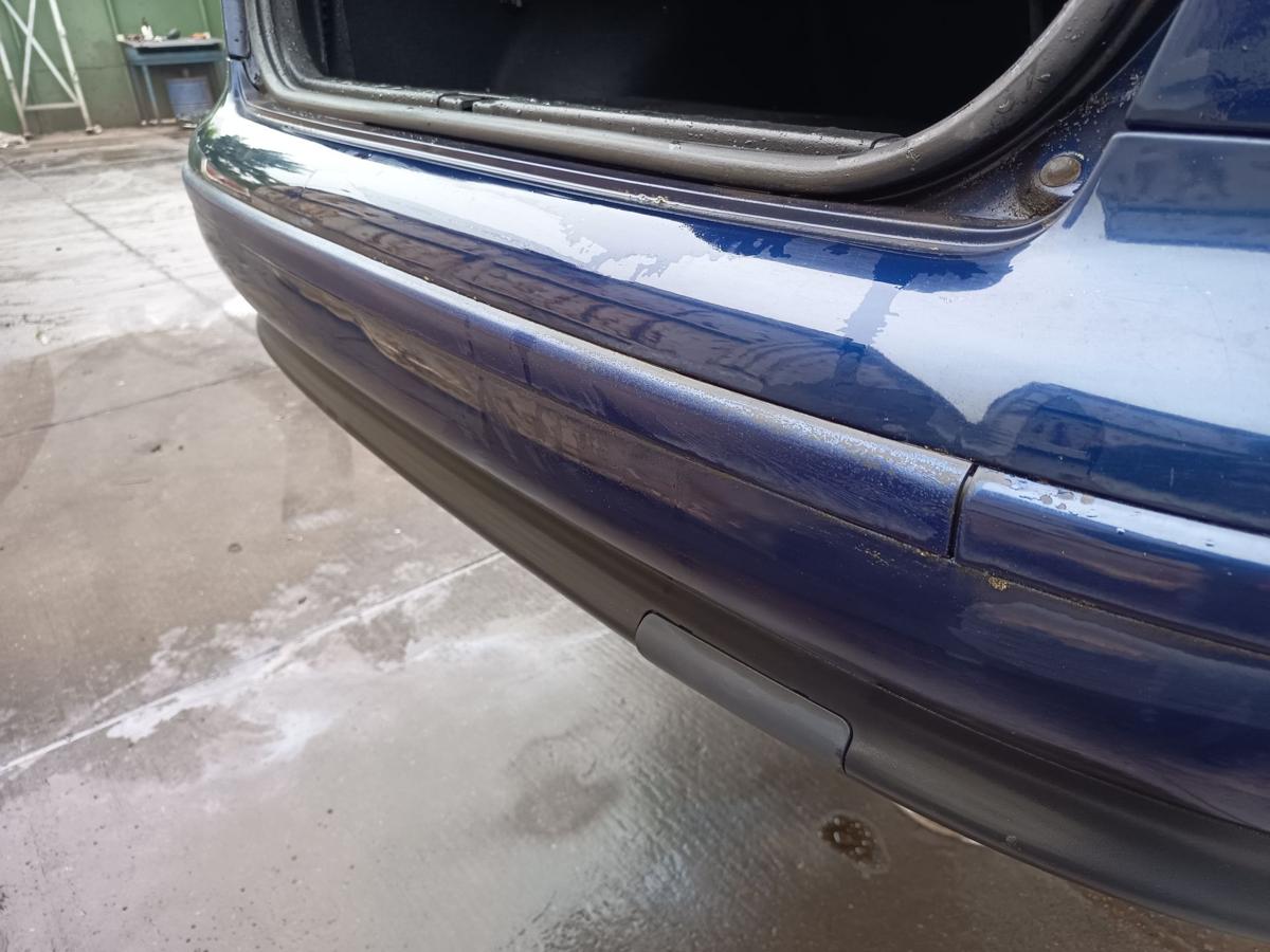 Seat Toledo 1M original Stoßstange Fänger hinten/Heck B5N Indigoblau Bj 2000