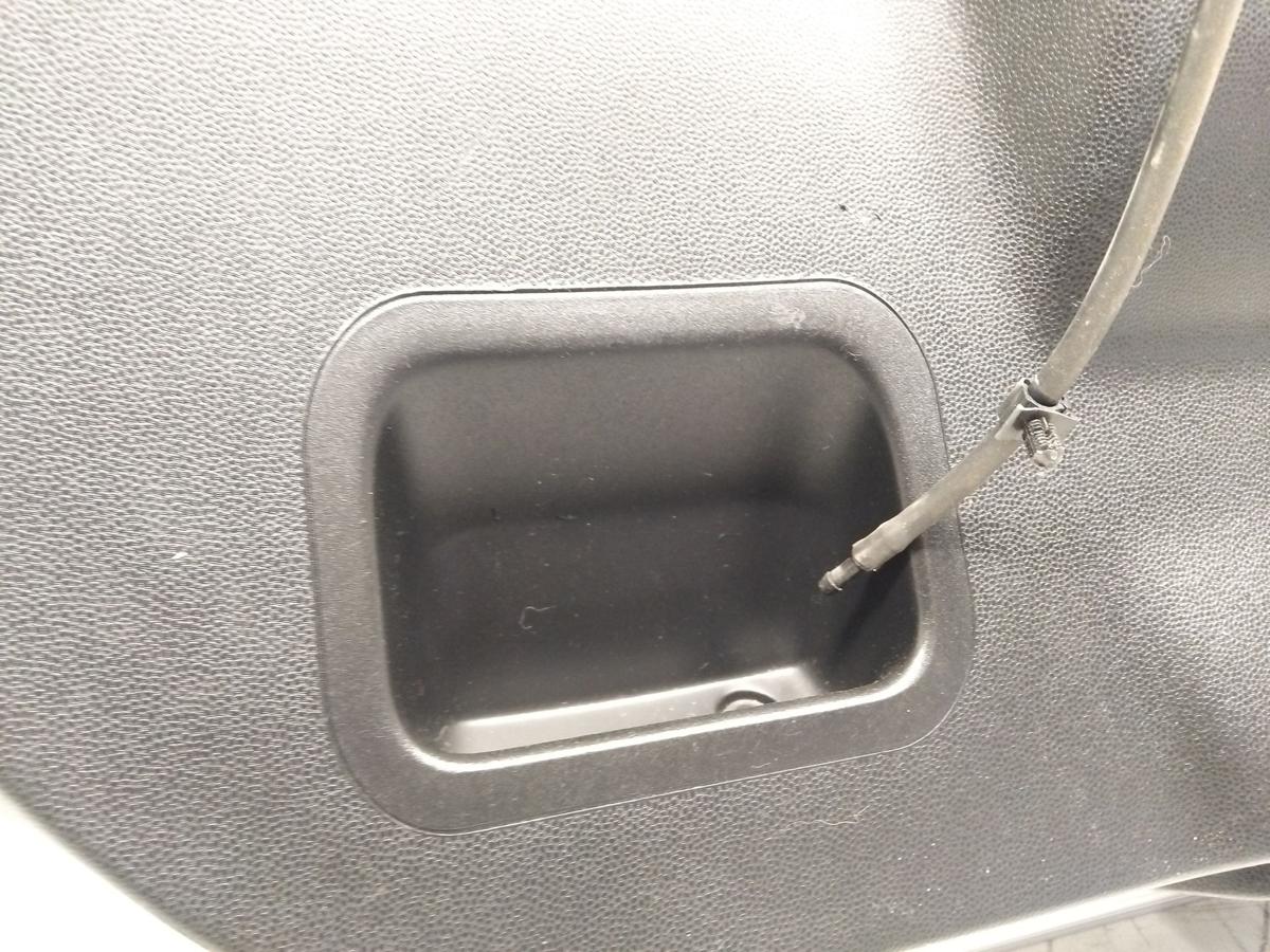 Ford Fiesta JA8 Heckklappe Polarsilbermetallic mit Heckscheibe BJ2009